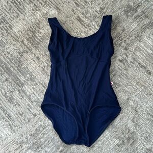 Medium Anna Duo Navy Yumiko leotard